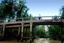 Alte Brücke in Mekongdelta