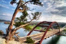 Pennybacker Bridge, Der See Austin, Texas