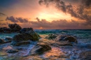 Aruba Sonnenaufgang, Karibisches Meer