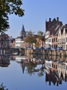 Langerei Canal, Brügge, Belgien