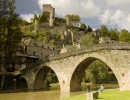 Belcastel, Aveyron, Frankreich