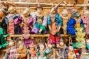 Traditionelle Puppen in Myanmar