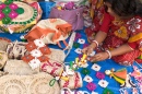 Handgemachte Jute-Puppen in Indien