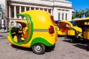 Kleine Touristische Taxis in Havanna