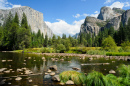 Talansicht im Yosemite-Nationalpark