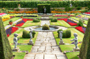 Gärten im Schloss Hampton Court Palace in London