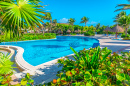 Tropisches Karibisches Resort