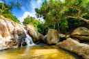 Hin Lad Wasserfall, Koh Samui, Thailand