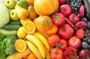 Reife Obst und Gemüse