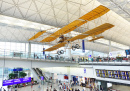 Internationaler Flughafen in Hongkong, China