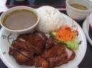 Hähnchen Katsu Curry mit Reis