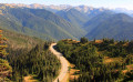 Weg zum Hurricane Ridge