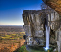 Der Berg Lookout Mountain, Northern Georgia