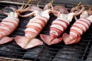 Tintenfisch Barbecue