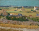 Die Ernte von Vincent van Gogh (1888)