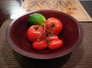 Tomate und Limette