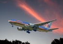 American Airlines Landeanflug