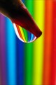 Wassertropfen Regenbogen