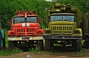 Russische Feuerwehr & Militärfahrzeug