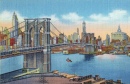 Brooklyn Bridge Postkarte