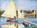 Bootsfahrer bei Argenteuil