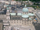 Blick auf den Dom von der Festung Hohensalzburg
