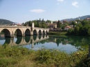 Brücke auf der Drina, Višegrad, Bosnien