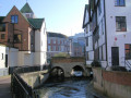 Der Fluss Hogsmill River, Kingston, London