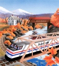 Amtrak Postkarte