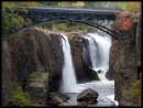 Großer Wasserfall in Paterson New Jersey