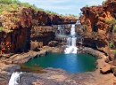 Der Wasserfall Mitchell Falls, Australien