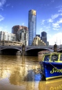 Fluss Yarra und das Südufer, Melbourne
