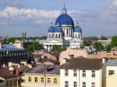 Dächer von St. Petersburg