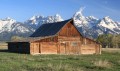Scheune im Grand Teton Nationalpark