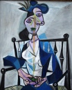 Sitzende Frau von Pablo Picasso