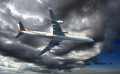 Airbus A340-642 Flugreise
