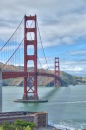 Fort Point & Die Brücke Golden Gate