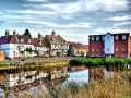 Sommer in Tewkesbury, England