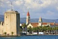 Die Stadt Trogir und Festung Kamerlengo