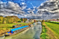 Fluss Hull bei Tickton, England