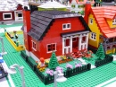 Rotes Lego-Haus