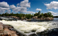 Wasserfälle Burleigh Fall, Ontario, Kanada