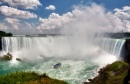 Niagarafälle im Sommer