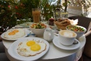 Frühstück im Café Café, Tel Aviv