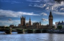 Westminster-Palast und Brücke
