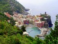 Blick auf Vernazza, Italien