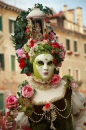 Maskierte Figur, Karneval in Venedig