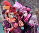 Farbige Damen, Karneval in Venedig