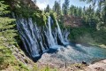 Die Wasserfälle Burney Falls, Kalifornien