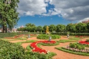 Monplaisir Garten, der untere Garten von Peterhof